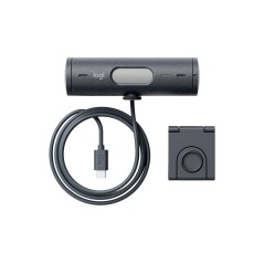 Logitech BRIO 500 1920x1080 Wired Webcam - Superior Clarity & Smart Features for Video Calls